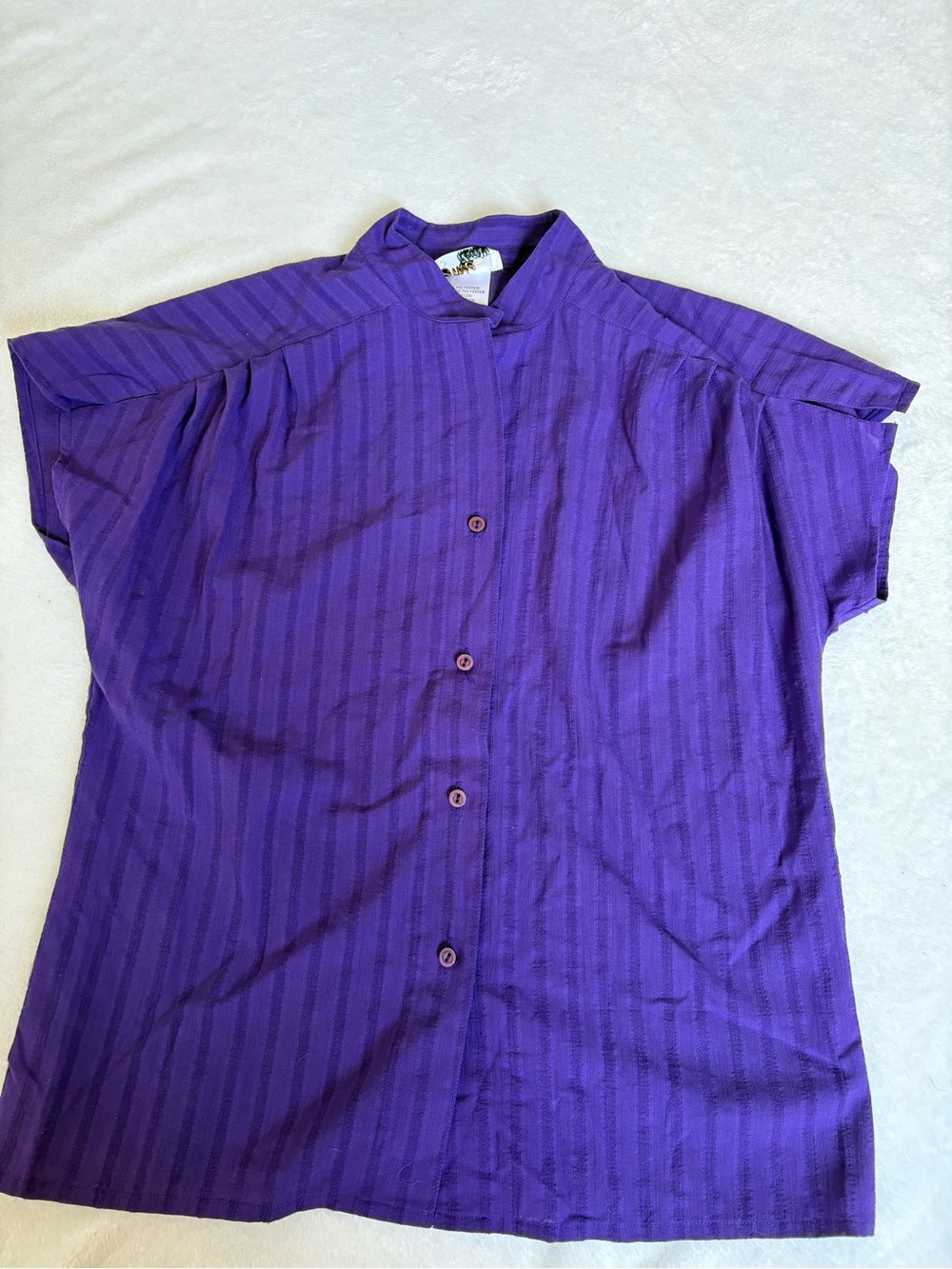Vintage short sleeved blouse